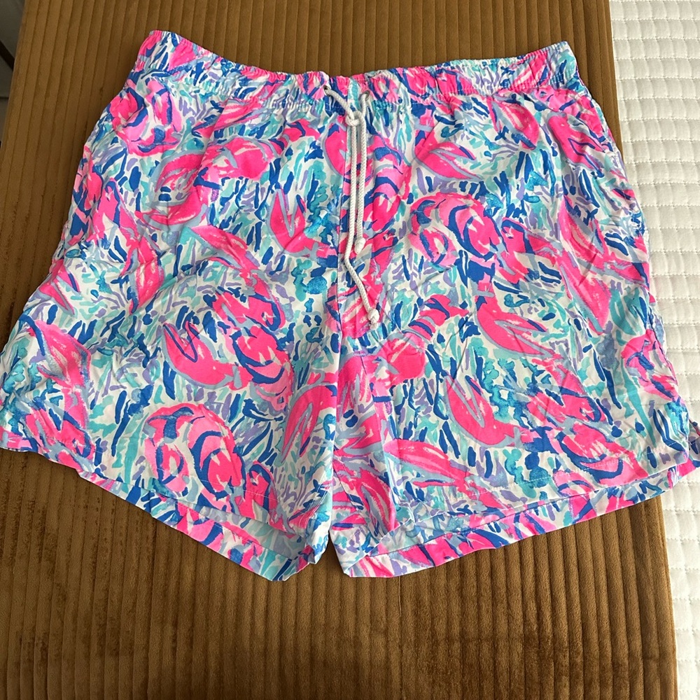 Lilly Pulitzer Capri Trunk in Pink and Blue